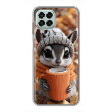 Друкований чохол 'Звірята з кавою' для Samsung Galaxy M33 (5G) (M336B)