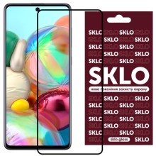 Защитное стекло SKLO 3D (full glue) для Samsung Galaxy M34 5G – Черный