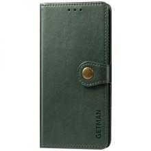 Кожаный чехол-книжка GETMAN Gallant (PU) для Samsung Galaxy M34 5G – Зеленый