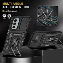 Ударопрочный чехол Camshield Army Ring для Samsung Galaxy M34 5G – Черный