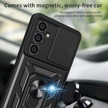 Ударопрочный чехол Camshield Serge Ring для Samsung Galaxy M34 5G – Черный