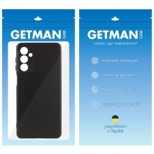 Чохол TPU GETMAN Liquid Silk Full Camera для Samsung Galaxy M34 5G – Чорний