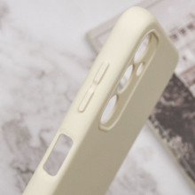 Чохол TPU GETMAN Liquid Silk Full Camera для Samsung Galaxy M34 5G – Пісочний