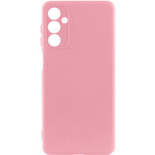 Чохол TPU GETMAN Liquid Silk Full Camera для Samsung Galaxy M34 5G – Рожевий