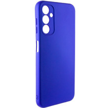 Чохол TPU GETMAN Liquid Silk Full Camera для Samsung Galaxy M34 5G – Синій