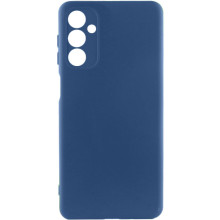 Чохол TPU GETMAN Liquid Silk Full Camera для Samsung Galaxy M34 5G – Синій