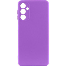 Чохол TPU GETMAN Liquid Silk Full Camera для Samsung Galaxy M34 5G – Фіолетовий