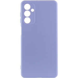 Чехол Silicone Cover Lakshmi Full Camera (A) для Samsung Galaxy M34 5G (Сиреневый)