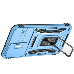 Ударопрочный чехол Camshield Army Ring для Samsung Galaxy M34 5G – Голубой