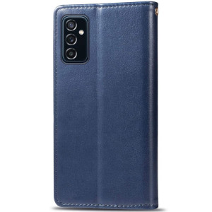 Кожаный чехол-книжка GETMAN Gallant (PU) для Samsung Galaxy M34 5G – Синий