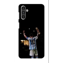 Чехлы Лео Месси Аргентина для Samsung Galaxy M34 (5G) (Лео Чемпион)