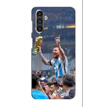 Чехлы Лео Месси Аргентина для Samsung Galaxy M34 (5G) (Месси король)