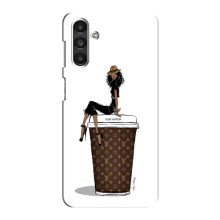 Чехлы Луи Витон для Samsung Galaxy M34 (5G) (AlphaPrint - LOUIS VUITTON) (кофе LOUIS VUITTON)