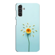 Чехлы с Цветами для Samsung Galaxy M34 (5G) (VPrint) (Желтый цветок)