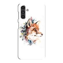 Чехлы с картинкой Лисички для Samsung Galaxy M34 (5G) (VPrint) (Лисичка в цветочках)