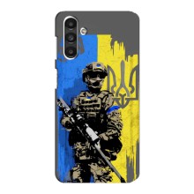Чехлы с картинкой ЗСУ для Samsung Galaxy M34 (5G) (AlphaPrint) (АРТ солдат)