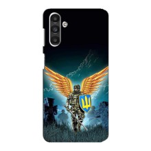 Чехлы с картинкой ЗСУ для Samsung Galaxy M34 (5G) (AlphaPrint) (Солдат ЗСУ)