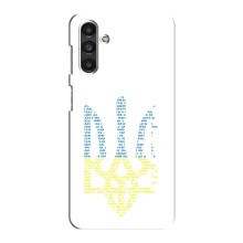 Чохли для Samsung Galaxy M34 (5G) Укр. Символіка (AlphaPrint) (Герб з букв)