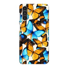 Чохол з принтом для Samsung Galaxy M34 (5G) - Самсунг Ґалаксі M34 (5Джі) - (Прикольні) (AlphaPrint) (Яскраві метелики)