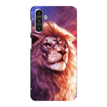 Чехол со Львом для Samsung Galaxy M34 (5G) (VPrint) (Красочный Лев)
