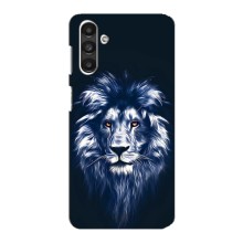 Чехол со Львом для Samsung Galaxy M34 (5G) (VPrint) (Синий Лев)