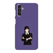 Чохли Венсдей на Samsung Galaxy M34 (5G) Уенсдей (AlphaPrint) (Венздей у чорному)