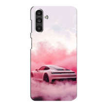 Чохол з авто Порше для Samsung Galaxy M34 (5G) – Рожевий Порше