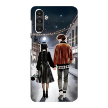 Чехол с дизайном Венздей 2 на Samsung Galaxy M34 (5G) – Уэнсдей и Тайлер