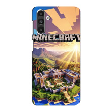 Чехол с картинками Майнкрафт для Самсунг М34 (5G) – Minecraft