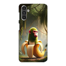 Чехол с мемами тралалело тралала для Samsung Galaxy M34 (5G) – Шимпанзини бананини