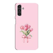 Чехол с розовым рисунком для Samsung Galaxy M34 (5G) (Букет цветов)
