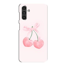 Чехол с розовым рисунком для Samsung Galaxy M34 (5G) (Розовые вишни)