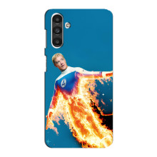 Чохол з принтом Фантастична четвірка для Samsung Galaxy M34 (5G) – Людина-факел
