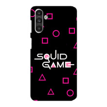 Чехол Гра в кальмара для Samsung Galaxy M34 (5G) – Логотип игры кальмара