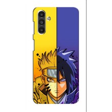 Купить Чехлы на телефон с принтом Anime для Самсунг М34 – Naruto Vs Sasuke