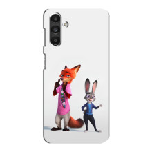 Силиконовый чехол с принтом Зоотрополіс для Samsung Galaxy M34 (5G) – Джуди и Ник