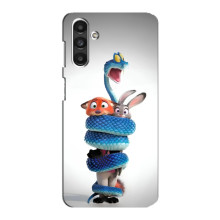 Силиконовый чехол с принтом Зоотрополіс для Samsung Galaxy M34 (5G) – Змея Зоо