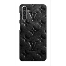 Текстурный Чехол Louis Vuitton для Самсунг М34 (Черный ЛВ)