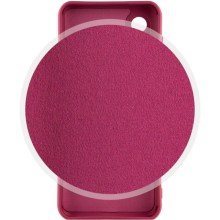 Чохол Silicone Cover Lakshmi Full Camera (AAA) для Samsung Galaxy M35 5G – Бордовий