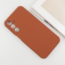 Чехол Silicone Cover Lakshmi Full Camera (AA) для Samsung Galaxy M35 5G – Коричневый