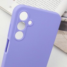 Чехол Silicone Cover Lakshmi Full Camera (AAA) with Logo для Samsung Galaxy M35 5G – Сиреневый