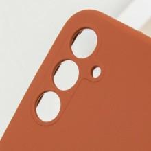 Чехол Silicone Cover Lakshmi Full Camera (AA) для Samsung Galaxy M35 5G – Коричневый