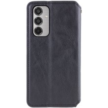 Кожаный чехол-книжка GETMAN Cubic (PU) для Samsung Galaxy M35 5G – Черный