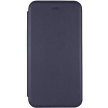 Кожаный чехол-книжка Classy для Samsung Galaxy M35 5G – Темно-синий