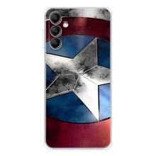 Чехол МАРВЕЛ для Самсунг Гелекси М35 5Джи (AlphaPrint) – Щит Капитана Америки