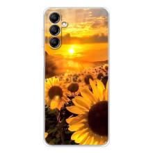 Чохол з Квітами для Samsung Galaxy M35 5G (поле соняшників)