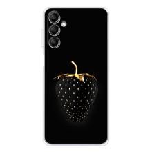 Чехол с изображением  вкусной еды для Samsung Galaxy M35 5G – Чёрная клубника