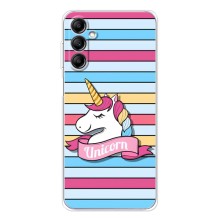 Чехол для Самсунг Гелекси М35 5Джи - (Единорожки - Новинки) (AlphaPrint) (Unicorn)