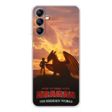 Чехол дракон Беззубик для Samsung Galaxy M35 5G – Постер Беззубика
