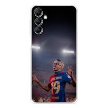 Чехол с футболистом Ламин Ямаль Samsung Galaxy M35 5G (Ямаль на стадионе)
